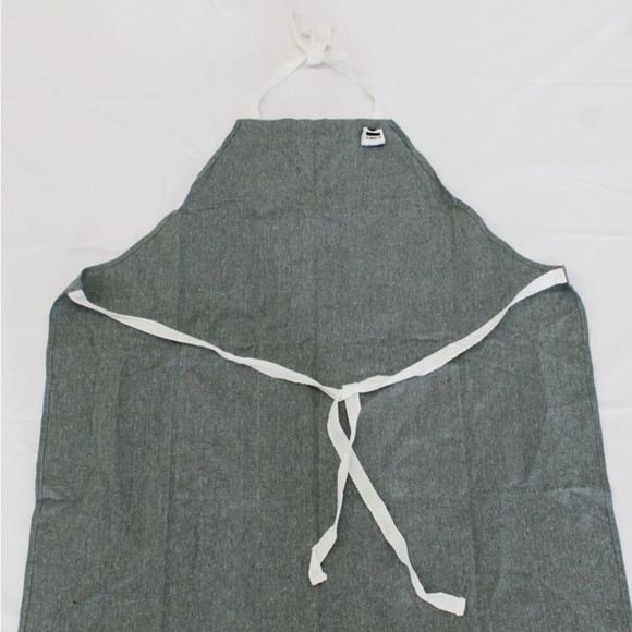 NWT, Sembla Handwoven Cotton Striped Tie Cooking Apron, One Size - Picture 3 of 4